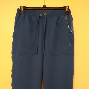 Elle Royal blue scrub bottoms